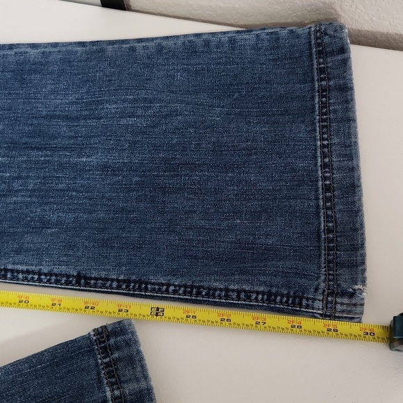 Cinch Jeans Womens Lynden Size 32 Or 13 S distressed hem boot cut - Picture 14 of 16